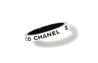 CHANEL Bangles Unisex White Black