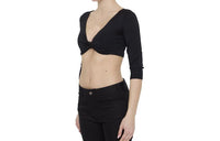 CELINE Draped Cropped Top
