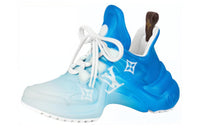 LOUIS VUITTON Archlight 1.0 Cushioning Coverage Low-Top Casual Shoes Women's Blue