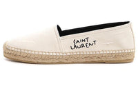 SAINT LAURENT Flat Shoes Women's White