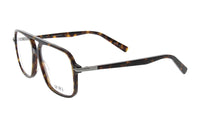 DIOR Acetate Aviator Eyeglass Frames Men's Tortoiseshell