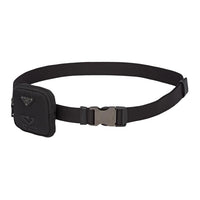 PRADA Nylon Belt Women's Black 3CM