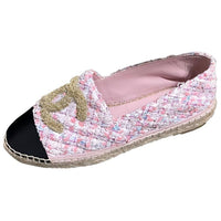 CHANEL Espadrilles Women's Pink