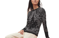 HERMES Cashmere Sweaters Women's Black