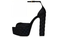 SAINT LAURENT Strap Sandals Women's Black