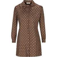 CELINE Monogrammed Button Up Coat