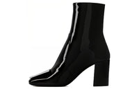 SAINT LAURENT MAXINE Ankle Boots 7cm Women's Black