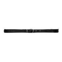 SAINT LAURENT Cassandre plaque Belt