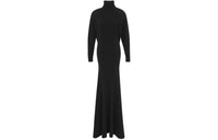 SAINT LAURENT Cashmere Roll neck Maxi dress