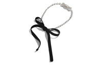CHANEL Headbands Women's Silver/Black