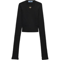 PRADA SS25 Knitwear Women's Black