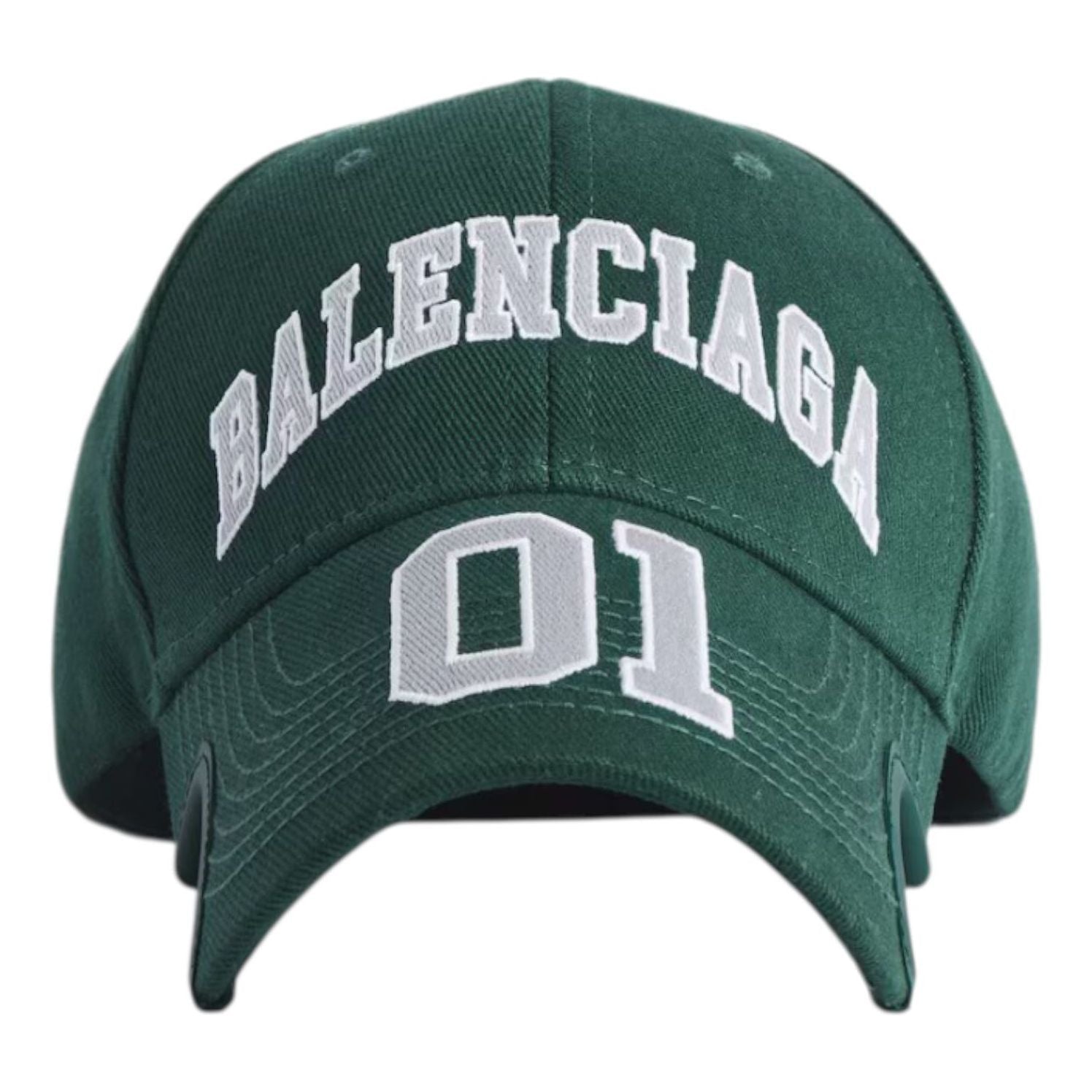 Balenciaga Basketball Cap 'Dark Green' 823120410B23011