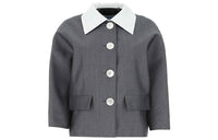 PRADA Jackets Women's Gray