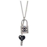 CHANEL Silver-Plated Necklaces Women's Silver