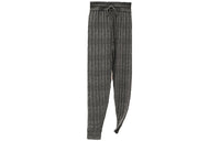 HERMES Knitted Sweatpants Women's Gray
