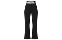 LOUIS VUITTON Lv Stripe Technical Jersey Flared Pants