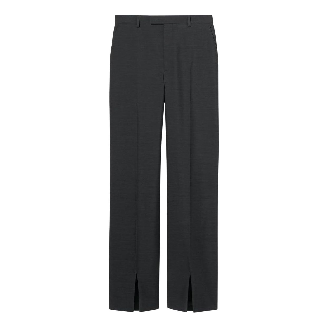 (WMNS) Gucci Oversize Low Waist Wool Pants 'Grey' 824881-Z7AO2-1505