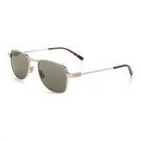SAINT LAURENT Acetate Metal Rectangular Sunglasses Men's Silver
