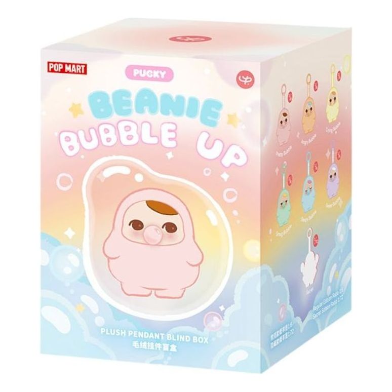Pop Mart Pucky Beanie Bubble Up Plush Pendant Sealed Cases (1 Blind Box) PPMT-2503-0028-825268680