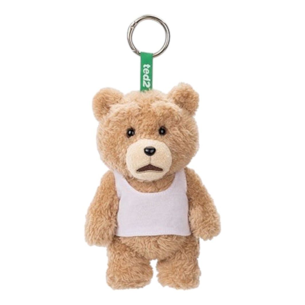 Pop Mart Ted2 Teddy Bear Action Plush Pendant 'Vest Bear' PPMT-2503-0035-825285748