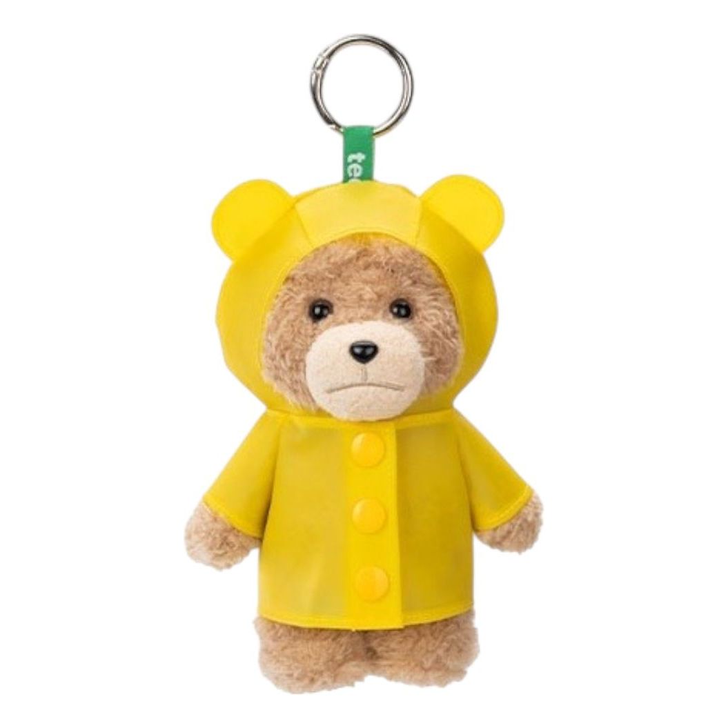 Pop Mart Ted2 Teddy Bear Action Plush Pendant 'Raincoat Bear' PPMT-2503-0035-825285749