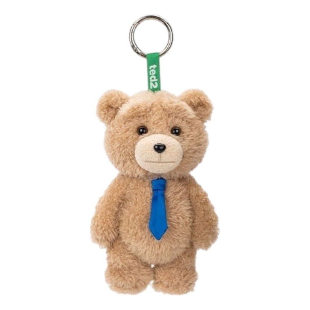 Pop Mart Ted2 Teddy Bear Action Plush Pendant 'Necktie Bear' PPMT-2503-0035-825285750