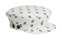 HERMES Cotton Berets Women's White
