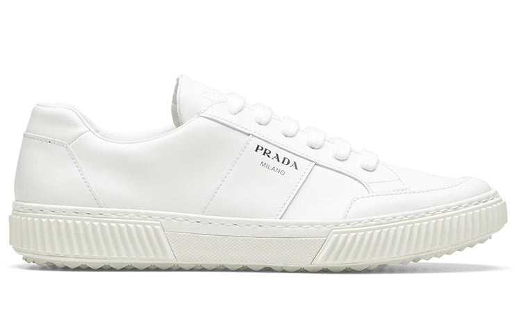 PRADA Athletic Shoes Men's White