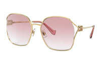 MIU MIU Logo Square frame Sunglasses