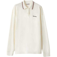 MIU MIU Polo Shirt Women's White