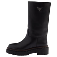 PRADA Knee-high Boots 5.5cm Women's Black