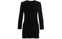 SAINT LAURENT Collarless Buttoned Jacket