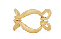 SAINT LAURENT Oversized Hook-Chain Bracelet