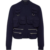PRADA Sweater Men's Marine Blue