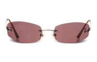 CHANEL Rimless Sunglasses