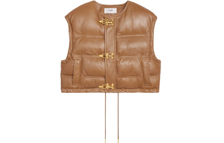 CELINE Vests Women's Nutmeg
