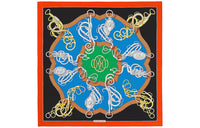 HERMES Silk Scarves Women's Multicolor