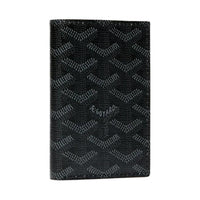 GOYARD Saint Pierre Canvas Card Holder Unisex Pitch Black