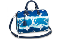 LOUIS VUITTON Speedy Bandouliere Lv Escale 30 Bleu