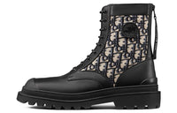 DIOR Dior Explorer Short Martin Boot Men's Black Beige