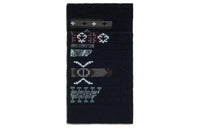 HERMES Knit Scarves Men's Marine Blue