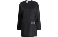 PRADA SS22 Long-Sleeved Dresses Women's Black