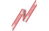 DIOR Silk Scarves Women's Red