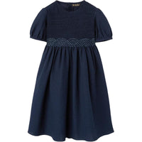 Loro Piana SS24 Dress Kids' Marine Blue