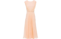 MIU MIU Sleeveless Dresses Women's Orange