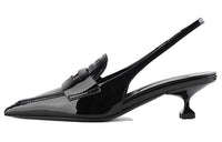 MIU MIU Slim Heel High Heels 4.5cm Women's Black