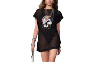 CHANEL SS24 24C Short-Sleeved Dresses Women's Black