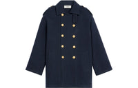 CELINE FW22 Coats Women's Marine Blue