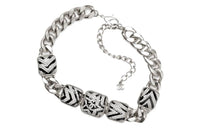CHANEL Necklaces Women's Silver