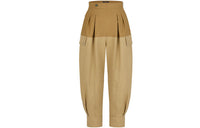 LOUIS VUITTON New Quarterly Products Of LV Cargo Pants Women's Khaki